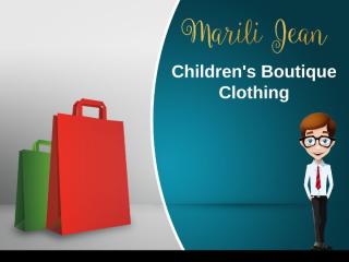 Children's Boutique Clothing.ppt