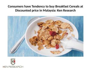 Consumers have Tendency to buy Breakfast Cereals at.pptx