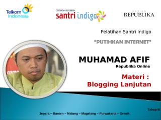 Blog Advanced - M Afif.pps