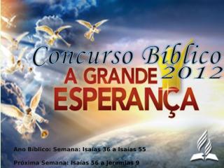 concurso bíblico 2012 - 38.ppt
