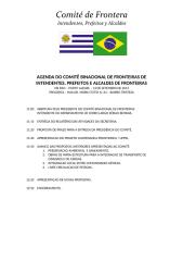 RAN AGENDA DO COMITÊ BINACIONAL DE FRONTEIRAS.doc