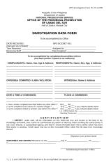 investigation data form.doc