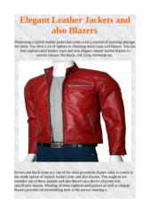 Elegant Leather Jackets and also Blazers.pdf